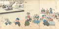 Chiyoda Burg Album der Männer 1897 Toyohara Chikanobu bijin okubi e